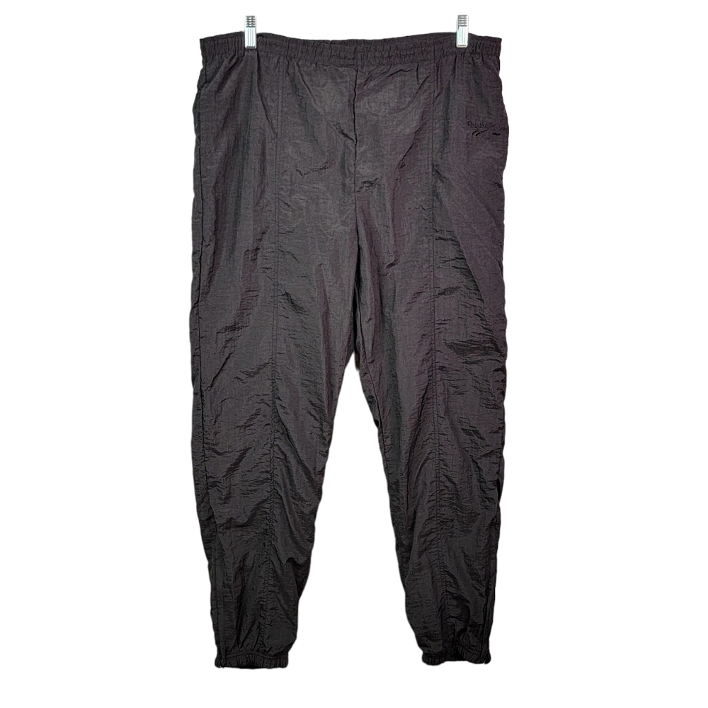 Reebok Acrltovewl Wear Windbreaker Nylon Track Pants Jogger Unisex Men's Size L